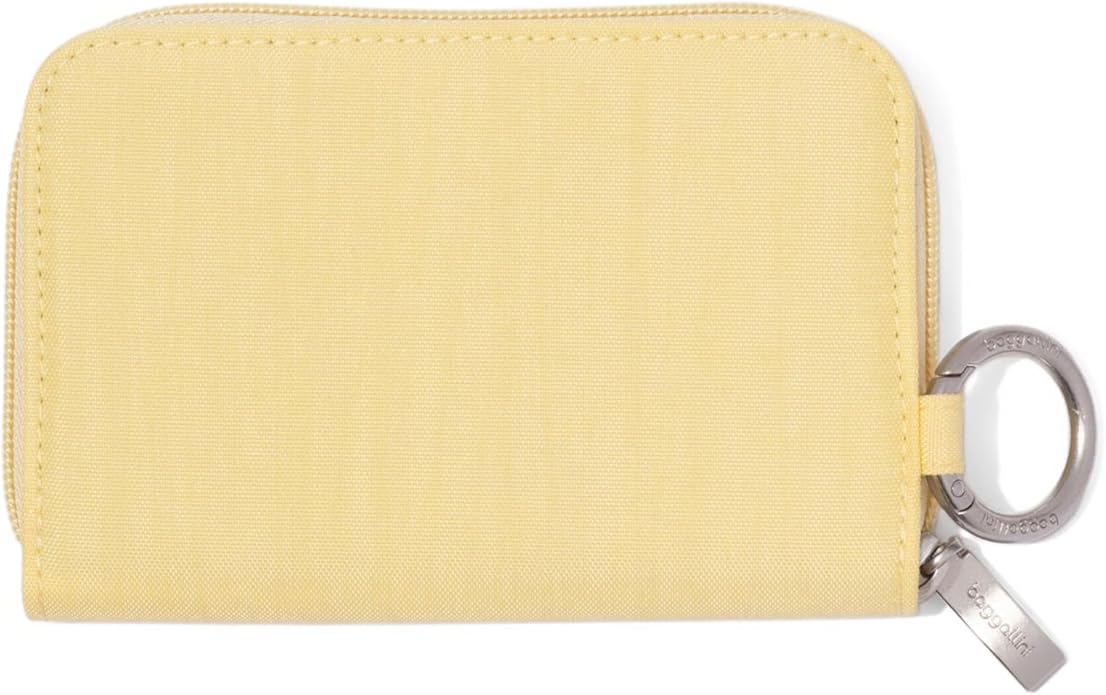 Baggallini Deluxe Card Case - Lightweight 5.5"x3.3" RFID Protected Womens Wallet Card Holder