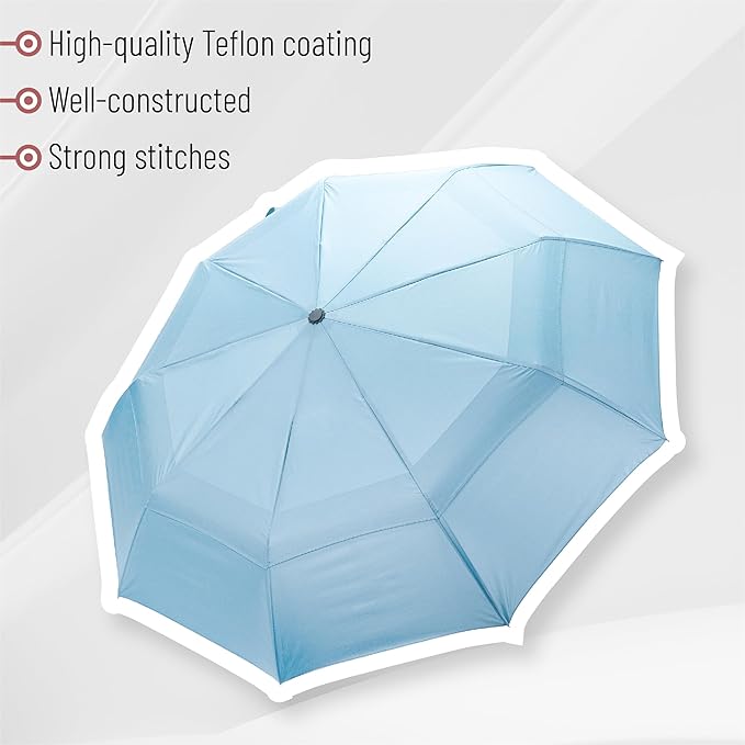 Mr. Pen- Windproof Travel Umbrella, Automatic Umbrellas for Rain, Compact