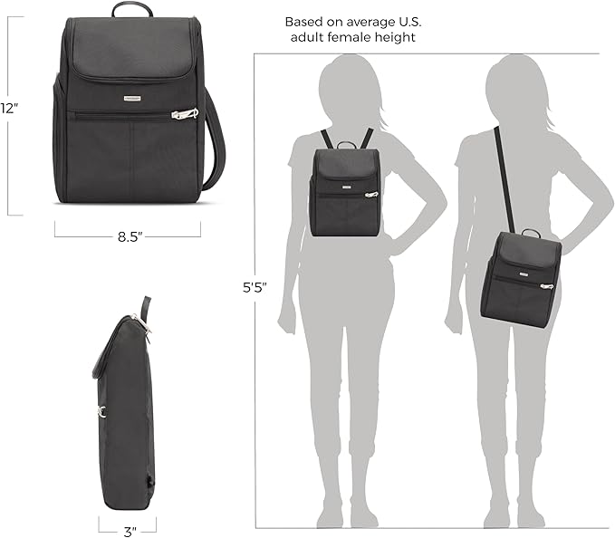 Travelon Anti-Theft - Classic Small Convertible Backpack