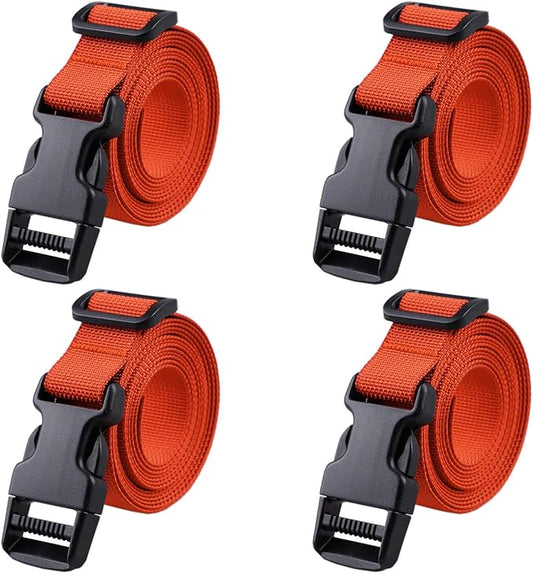MAGARROW 78" x 1" Strap Buckle Packing Straps Adjustable 1-Inch Belt