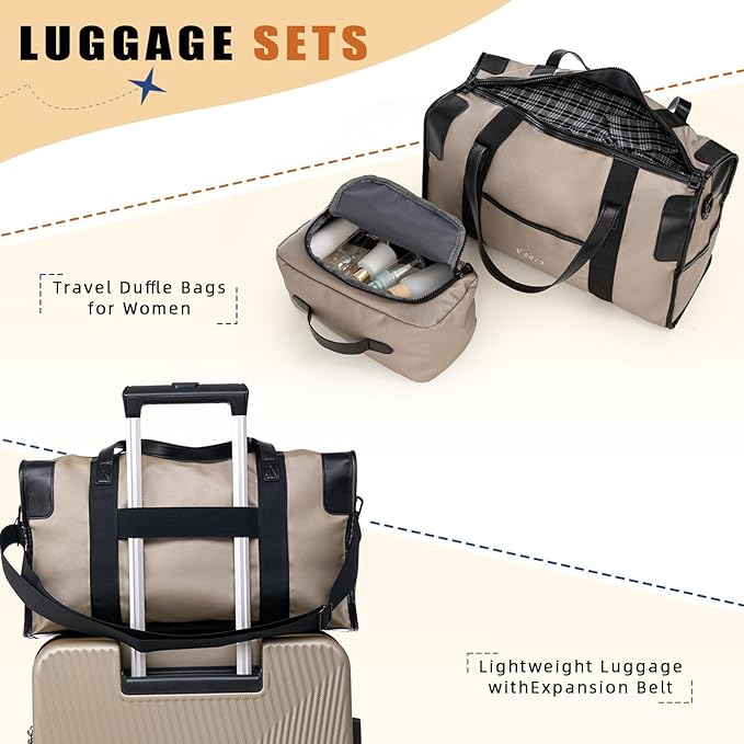 Expandable Luggage Sets 5 Piece,Suitcases with Detachable Wheels,ABS Hard Case Luggage with TSA Lock Spinner Wheels,Carry On Luggage Set