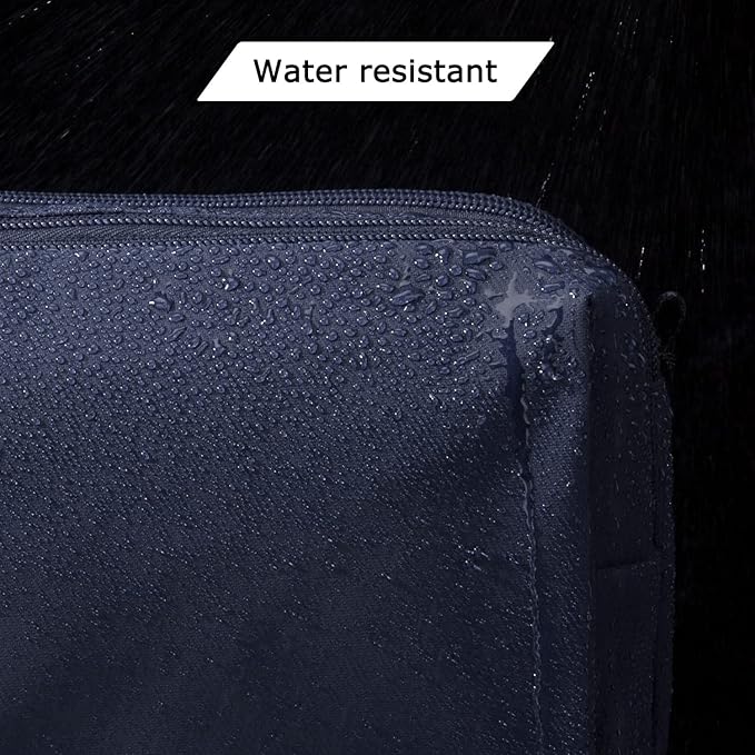 BAGSMART Toiletry Bag for Men, Travel Toiletry Organizer Dopp Kit Water-resistant Shaving Bag for Toiletries Accessories, Door Room Essentials,Navy Blue-basic