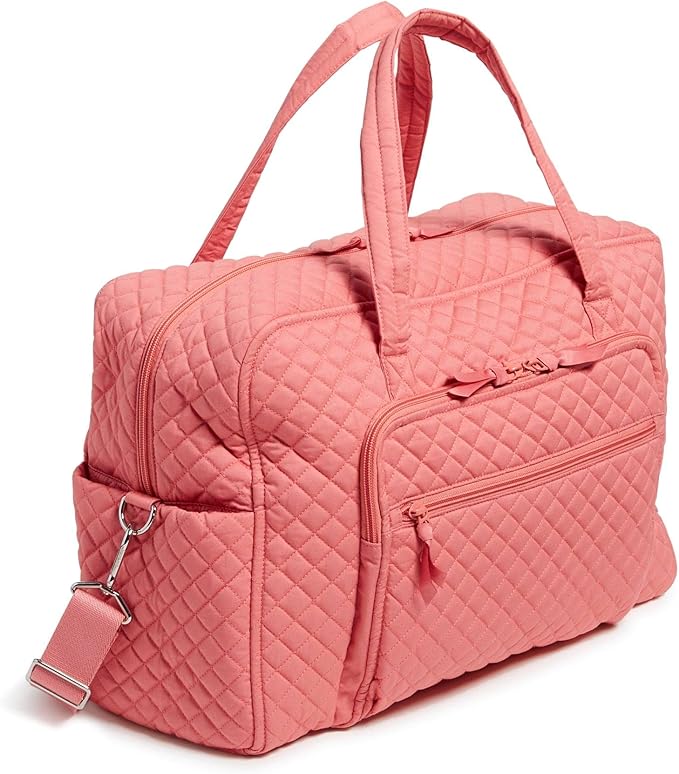 Vera Bradley womens Cotton Weekender Travel Bag