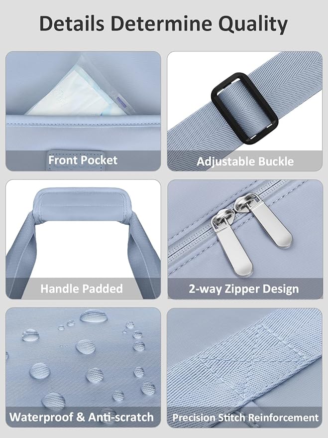 Expandable Travel Duffle Bags Weekender Overnight Bags for Women Men Hospital Bag for Women Labor Delivery with Toiletry Bag Waterproof