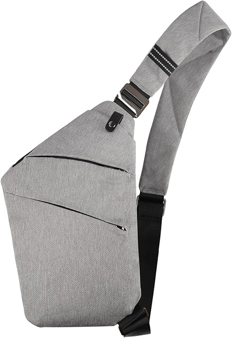 VADOO Sling Bag - Anti-theft Crossbody Shoulder Bag for Men and Women