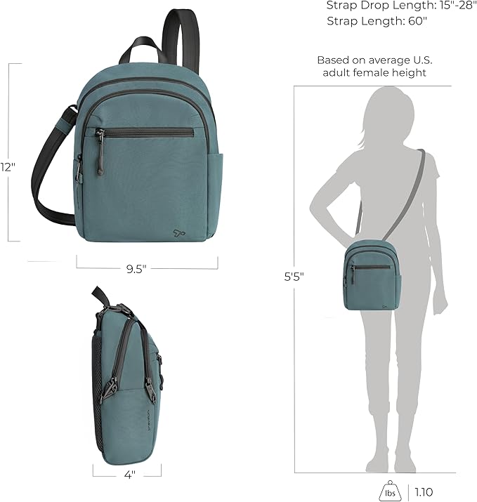 Travelon Unisex Adult Travelon Anti-theft the Voyages Tour Bag