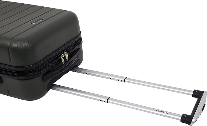 Wrangler Smart Spinner Hardside Luggage, 2 Piece Set, Deep Depths