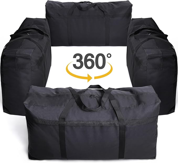 REDCAMP Foldable Travel Bag, Large Sports Bag, 75L/96L/100L, Lightweight Waterproof Tote Bag