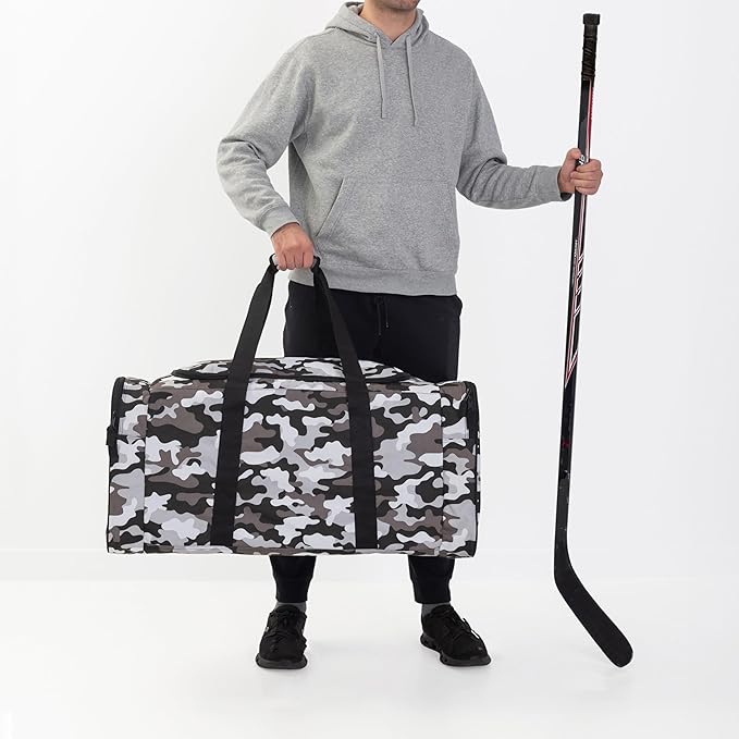 Jetstream Heavy Duty Multi Pocket Durable Sports Gym Equipment Travel Duffel Bag