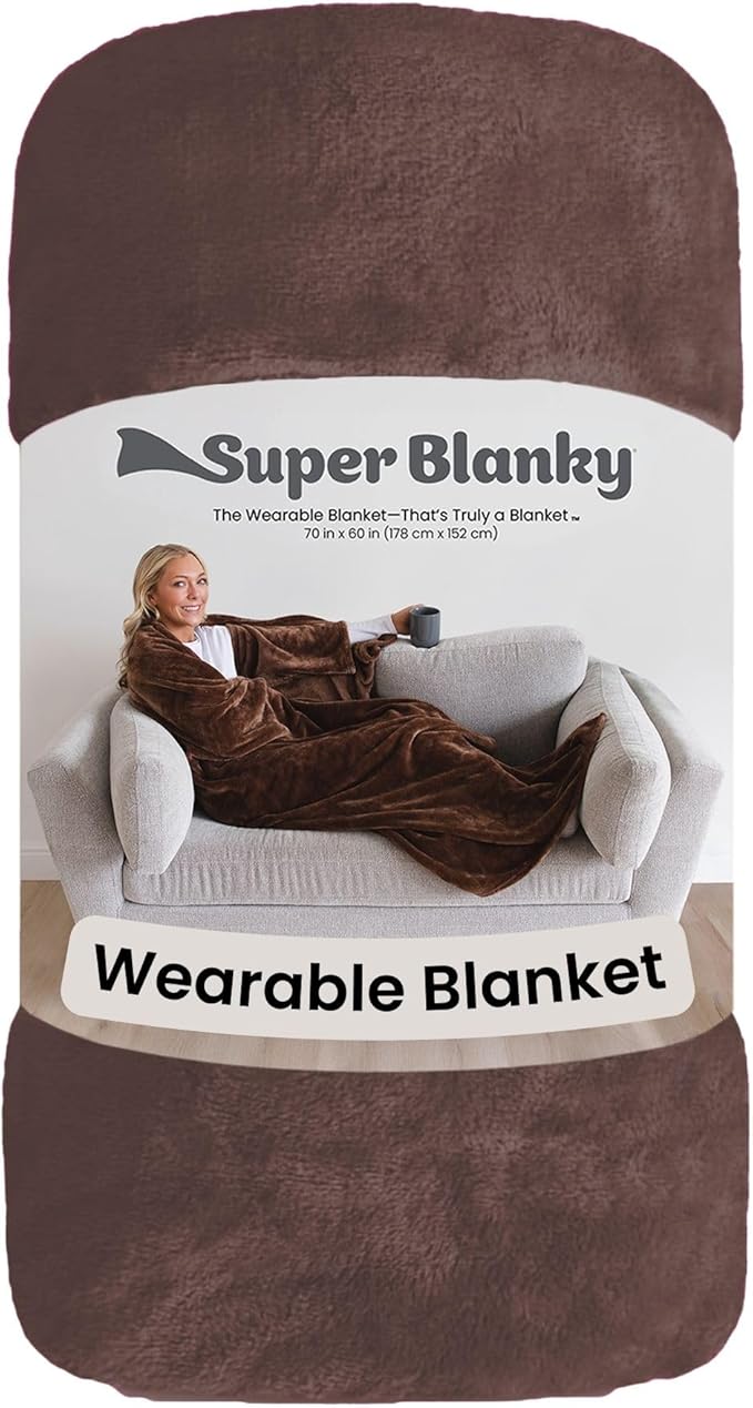 Wearable Blankets for Women, Adult Wearable Blanket Men, Mother's Day Gifts for Her, Wife Birthday Gift Ideas