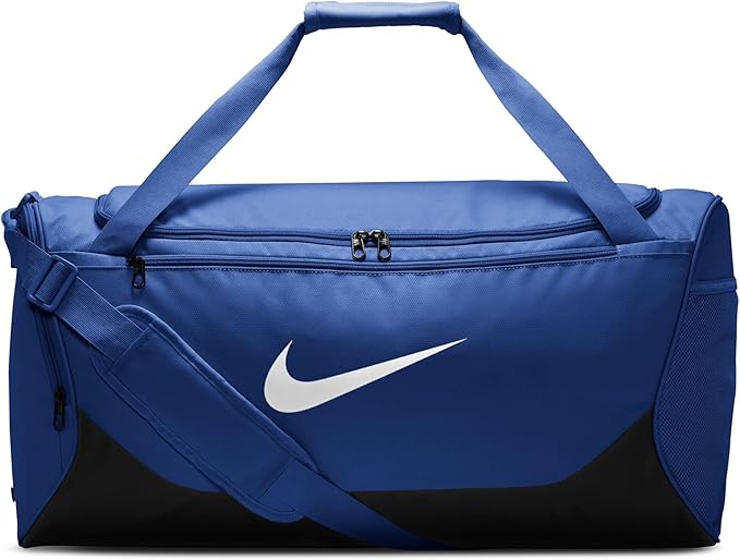 Nike Brasilia Duffel (Medium), Game Royal/Black/White, MISC
