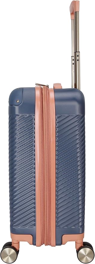 Dockers Spectra Hardside Expandable 8-Wheel Spinner Travel Carry On Luggage, 20-Inch, India Ink