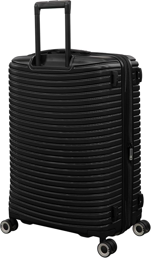 It Luggage Precursor Titan 27" Hardside Checked 8 Wheel Expandable Spinner, Black