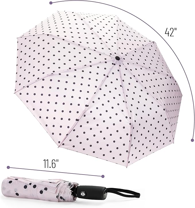 Mr. Pen- Windproof Travel Umbrella, Automatic Umbrellas for Rain, Compact