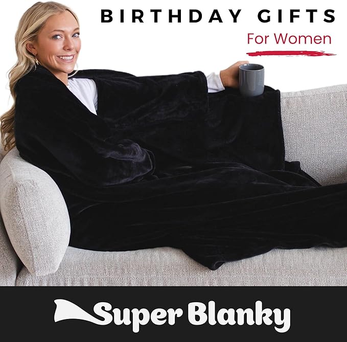 Wearable Blankets for Women, Adult Wearable Blanket Men, Mother's Day Gifts for Her, Wife Birthday Gift Ideas