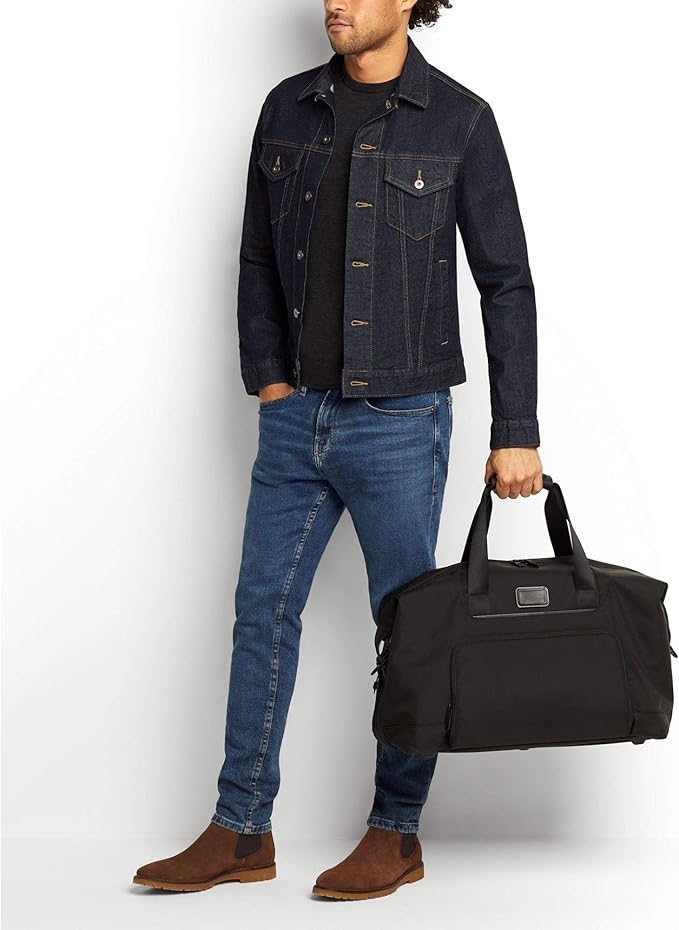 TUMI - Alpha Double Expansion Duffel - Business & Weekend Travel Duffel Bag - Designed for Durability & Functionality
