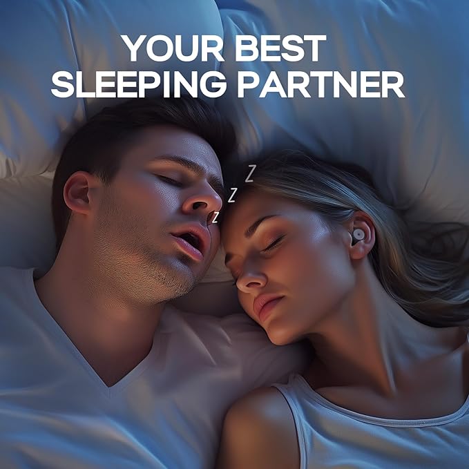 Noise Cancelling Earplugs 2 Pairs for Sleeping, Travel, Office - Soft Silicone Earplugs, 35dB Noise Reduction, Comfortable, Reusable, Multiple Sizes XS/S/M/L for Snoring, Focus & Study - Black & Blue