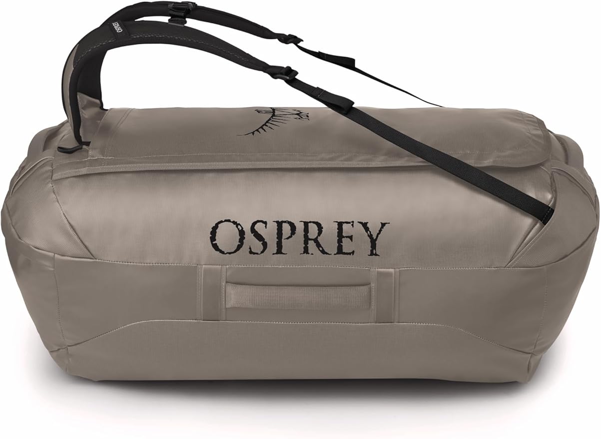Osprey Transporter 40L Travel Duffel Bag, Black