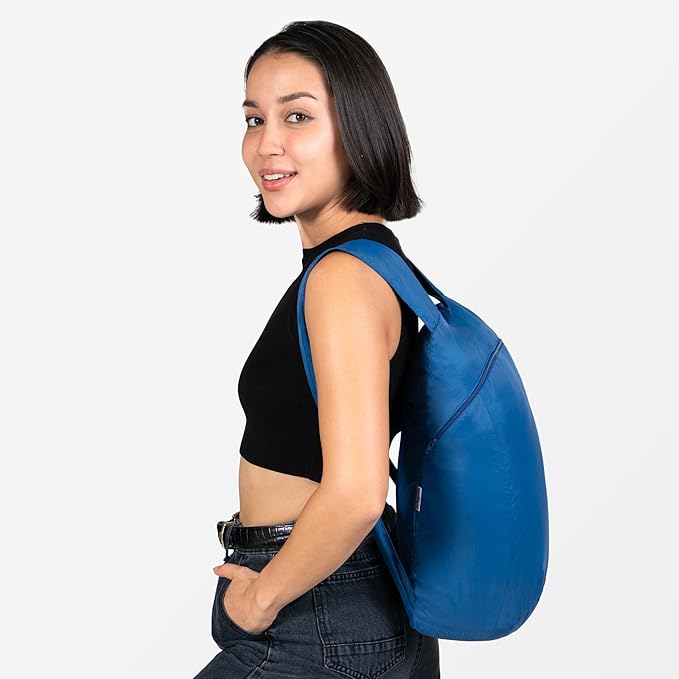 Nanobag Daypack - Ultralight 16L Foldable Travel & Hiking Backpack, Reusable, Packable, Collapsible Bag for Men & Women