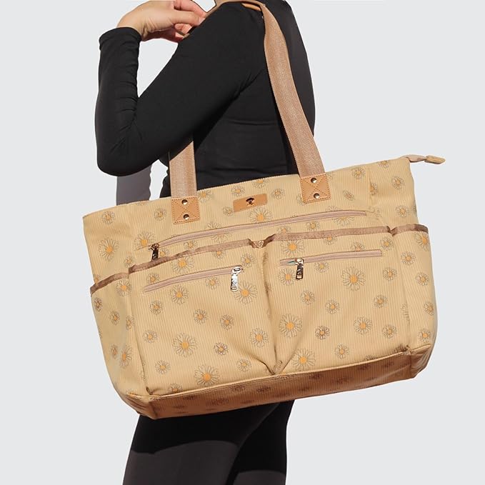 Weekender Bag Carry On Bag Overnight Tote Travel Duffle with 13 Pockets for Travel,Work，Gym,Beach,Teacher,Nurse