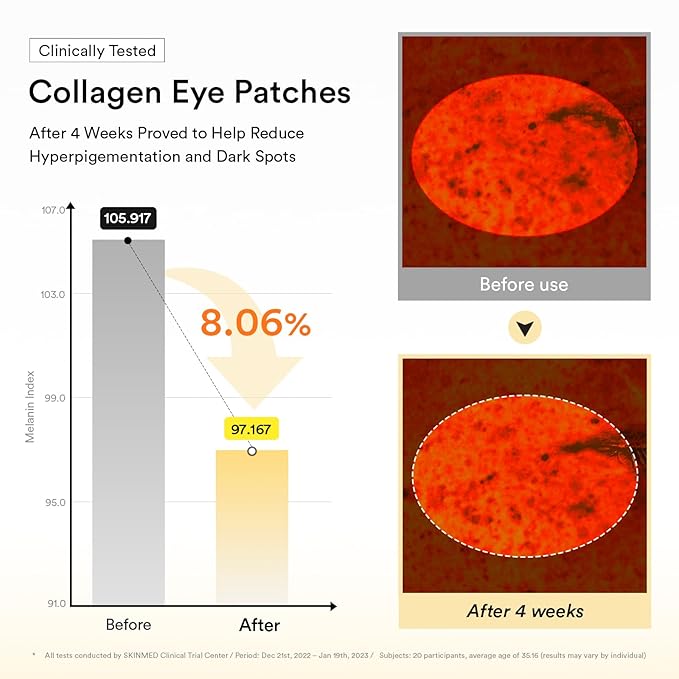 Abib Collagen Peptide Eye Patches for Wrinkles & Fine Line with Jericho Rose Jelly, 60 Count, Korean Skin Care