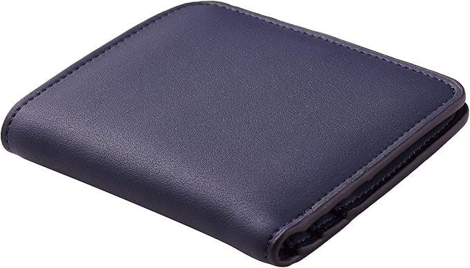Toughergun Women’s Small Slim Leather Wallet with RFID Protection, Compact Bifold Mini Purse with Clear ID Window