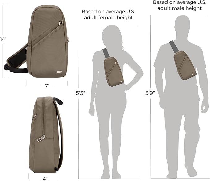 Travelon Anti-Theft Classic Sling Bag