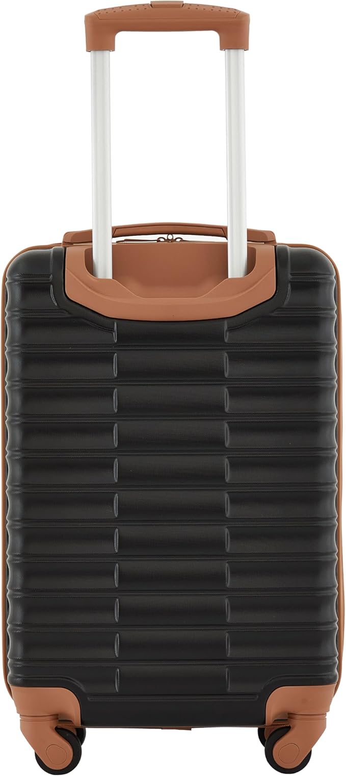 Wrangler 22" Outrider Hardside Carry-On Luggage, Black