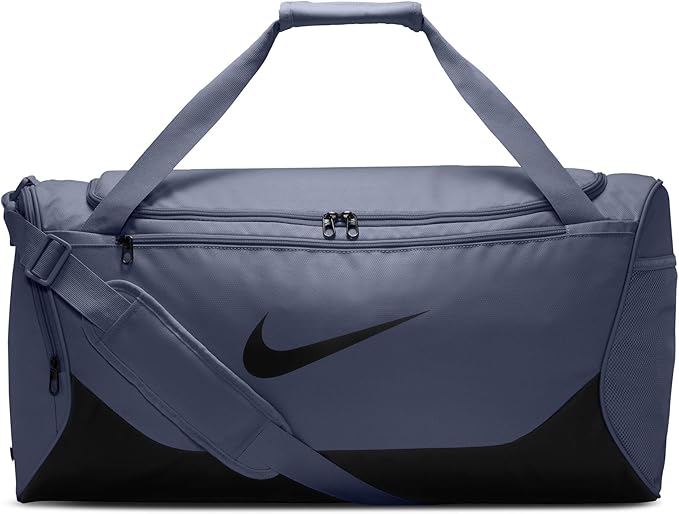 Nike Brasilia Duffel (Medium), Diffused Blue/Black/Black, MISC