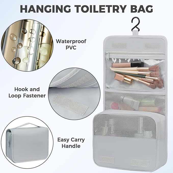 BAGAIL 9 Set Packing Cubes with Packing List Luggage Packing Organizers for Travel Accessories