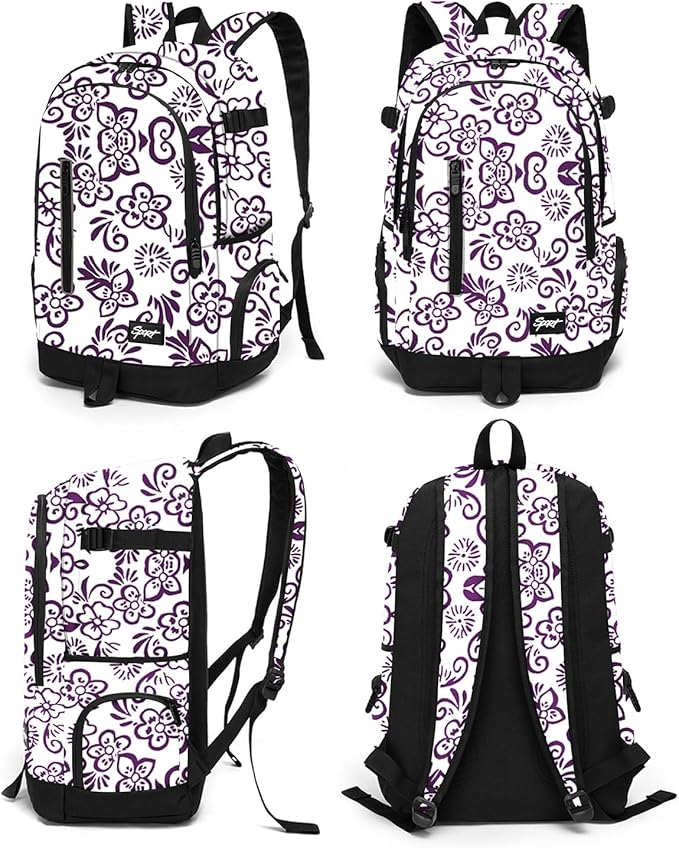 rickyh style School Backpack Travel Bag for Men & Women Lightweight College Back Pack with Laptop Compartmen