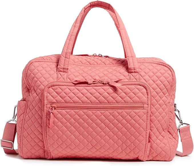 Vera Bradley womens Cotton Weekender Travel Bag