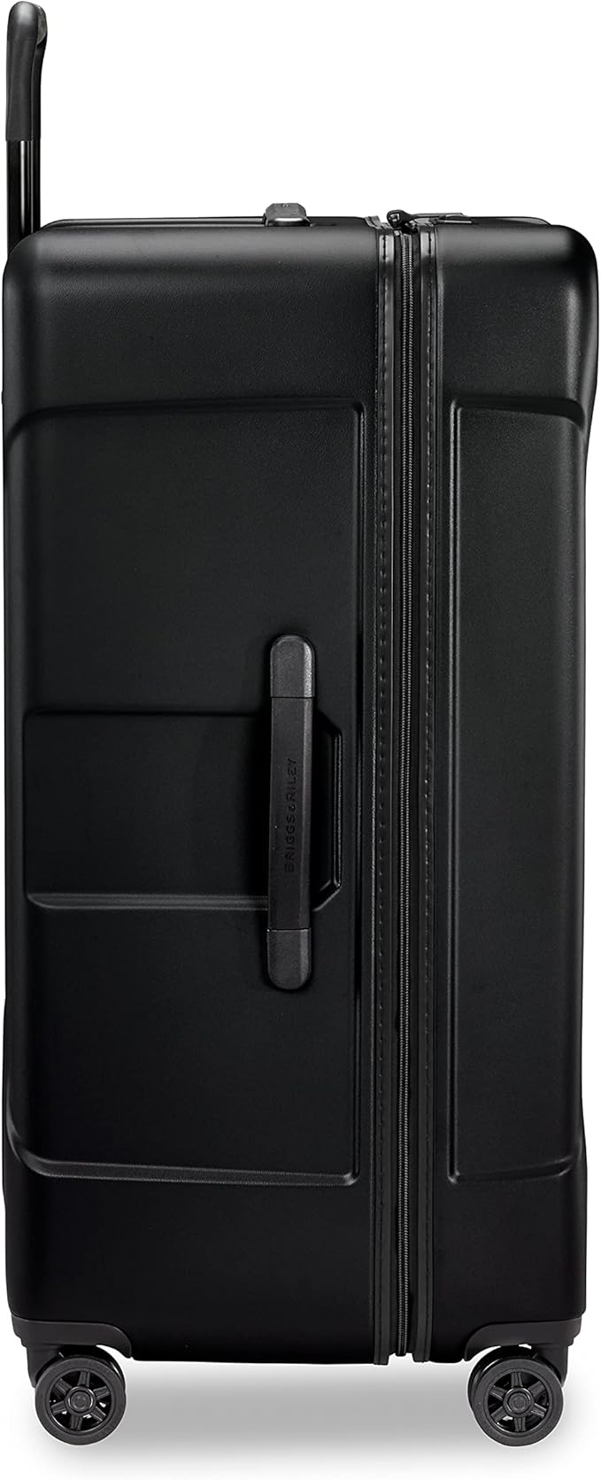 Briggs & Riley 32" Extra Large Trunk Spinner - Checked Luggage for Travel, Suitcases with Wheels, Hardside Rolling Bag for Men & Women, Self-Repairing Zipper - Torq Collection, Stealth Black