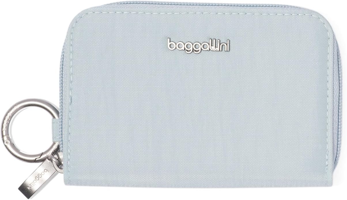 Baggallini Deluxe Card Case - Lightweight 5.5"x3.3" RFID Protected Womens Wallet Card Holder