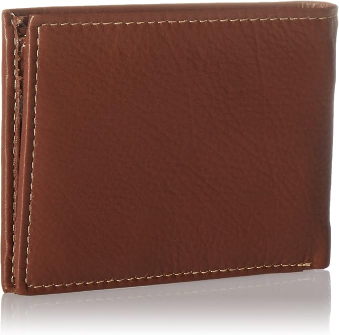 Timberland Men's Wellington Leather Rfid Bifold Commuter Security Wallet