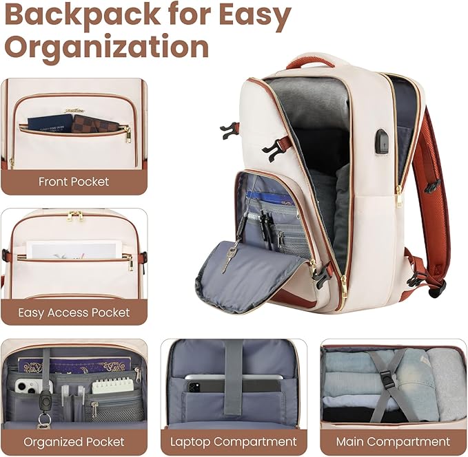 YAMTION Luggage Sets 6 Piece,Hardside 20In Suitcase with Spinner Wheels,TSA Lock,Carry On Suitcase Travel Essentials for Personal Items