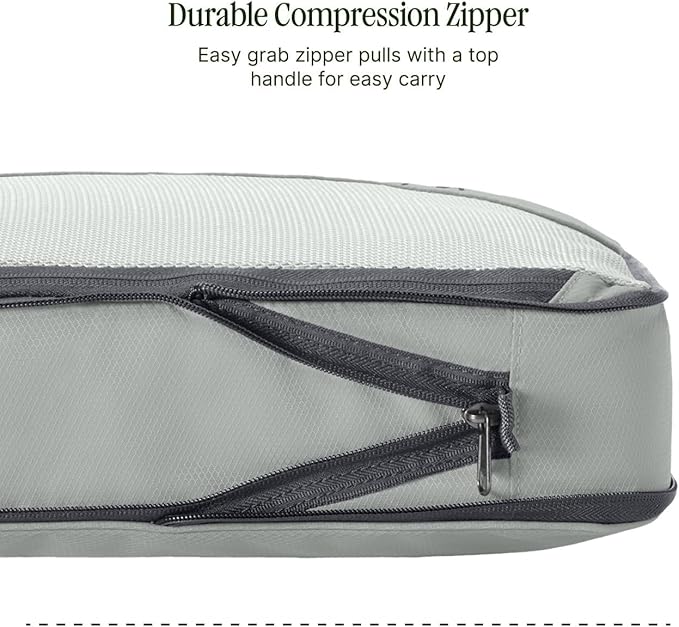 Eagle Creek Pack-It Isolate Compression - Lightweight Cube for Optimizing Luggage Space - Easy-Grab Zipper - Convenient Top Handle - Recycled Materials - Small