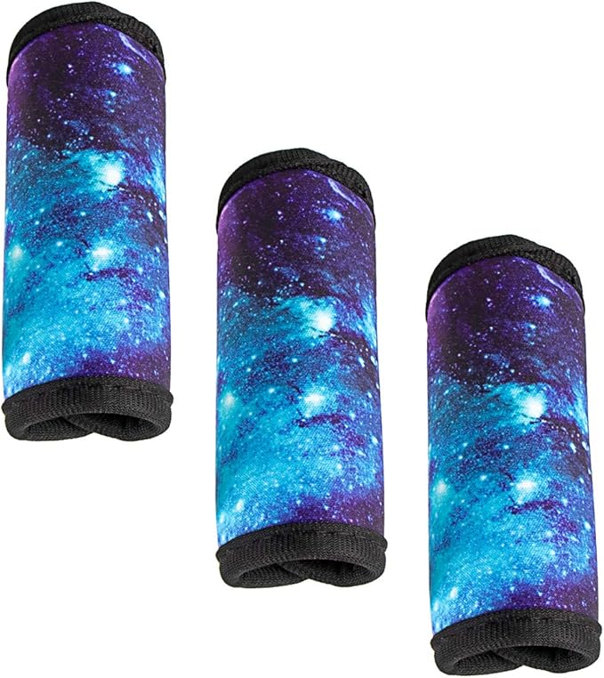 3 Pcs a Set, Comfort Neoprene Handle Wraps/Grip/Identifier for Travel Bag Luggage Suitcase Baby Carriage
