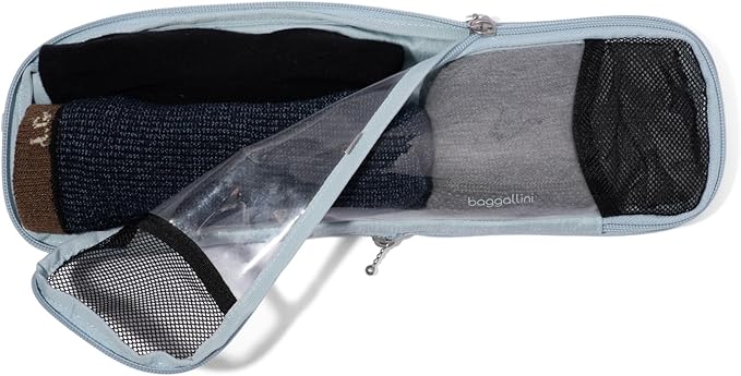 Baggallini Long Compression Cube - Lightweight Travel Accessory Compression Packing Cube for Travel