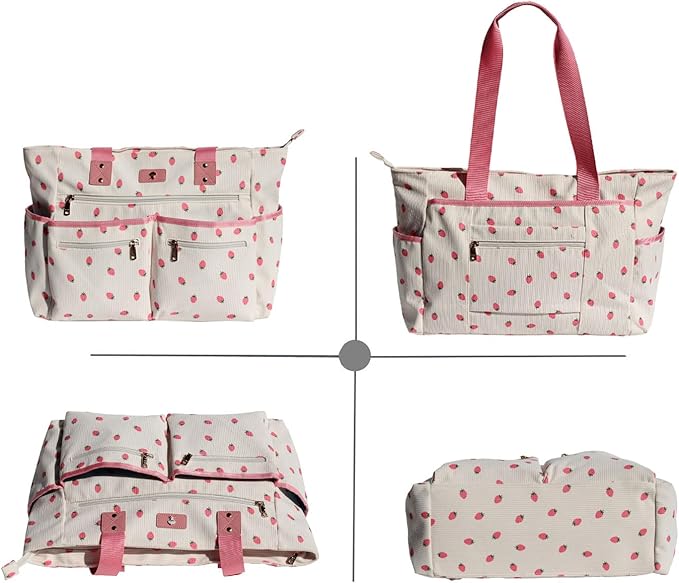 Weekender Bag Carry On Bag Overnight Tote Travel Duffle with 13 Pockets for Travel,Work，Gym,Beach,Teacher,Nurse