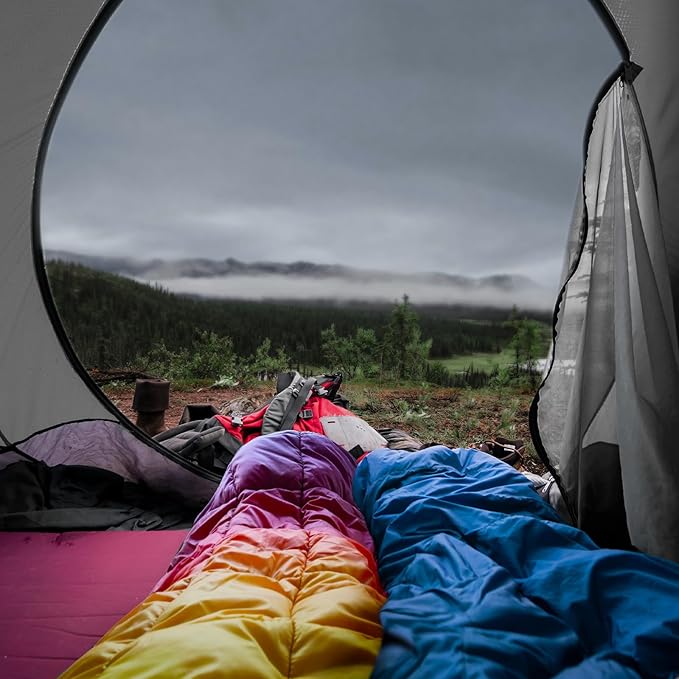 Camping Blanket, Puffy Blanket Lightweight Windproof Water Resistant for Outdoors,Hiking, Backpacking,Beach,Car,Picnic,Stadium