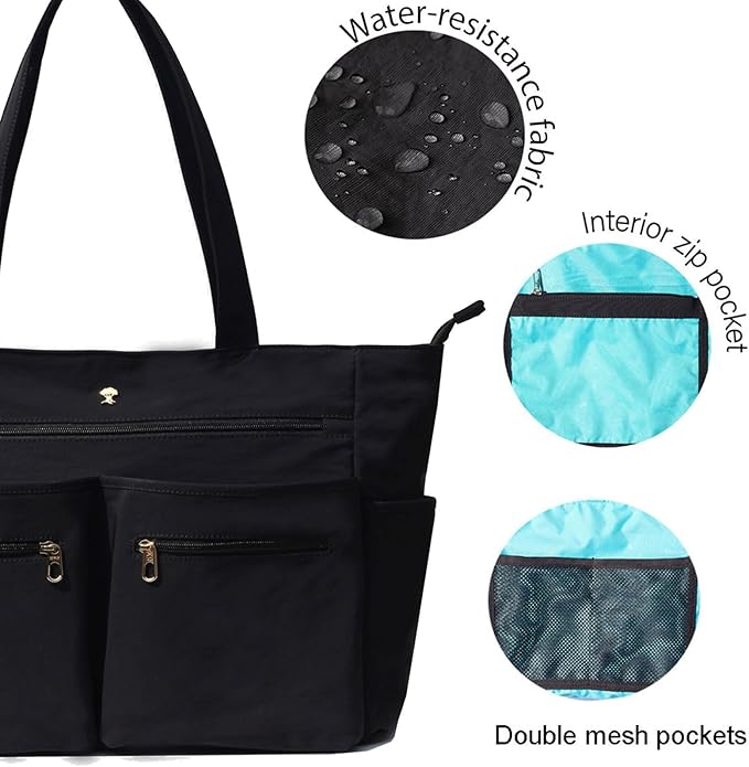 Weekender Bag Carry On Bag Overnight Tote Travel Duffle with 13 Pockets for Travel,Work，Gym,Beach,Teacher,Nurse