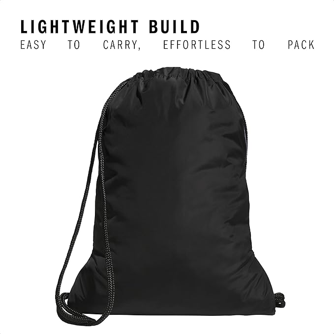 adidas Alliance Sackpack – Drawstring Backpack for Sports, Small Gym Bag