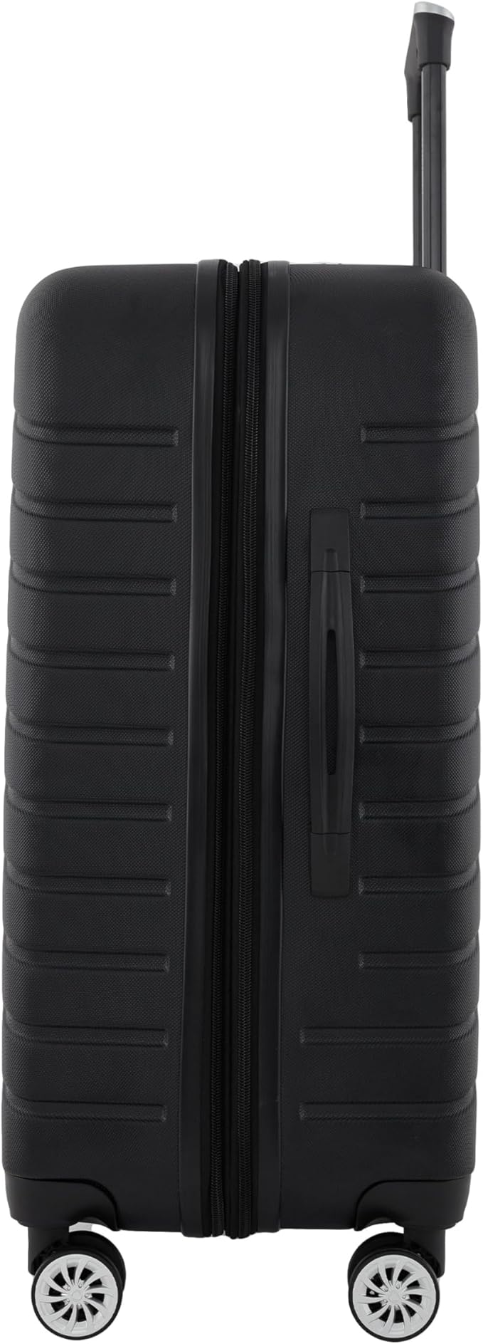 Wrangler Tahoe 3 Piece Spinner Luggage Set, Black