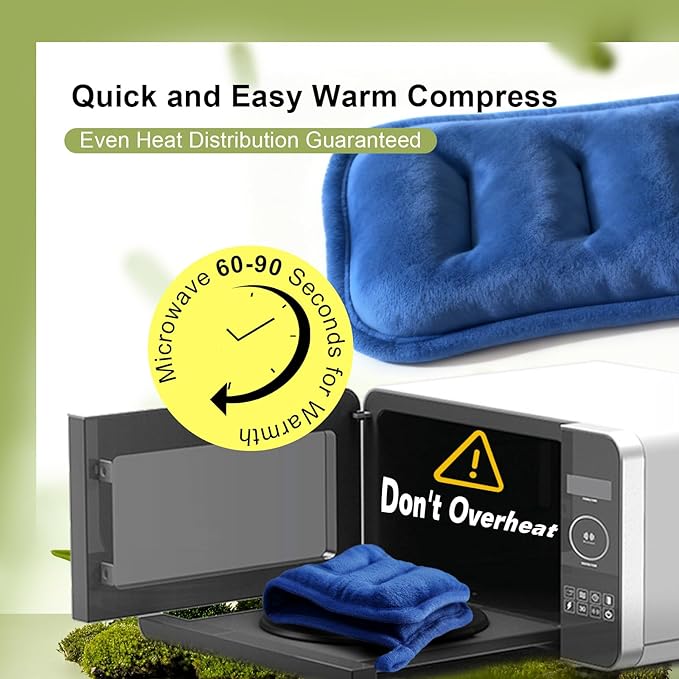 Small Microwave Heating Pad Rice Hot Pack with Moist Warm Compress Packs Microwavable for Relaxing Warmth Reusable Bean Bag Compresas Calientes Scented and Unscented Pack of 4