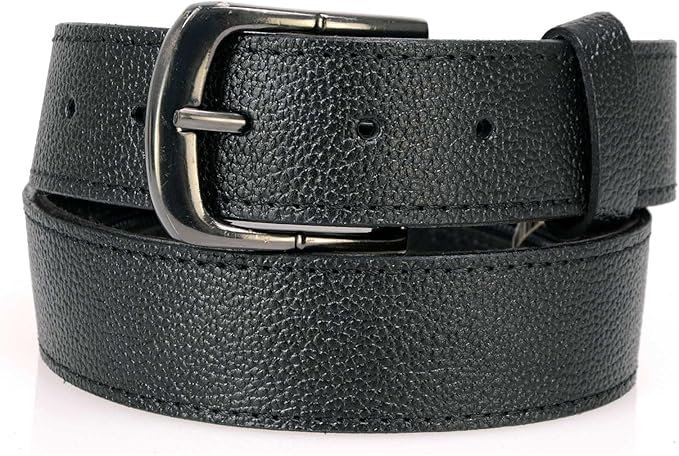 Milwaukee Leather MP7150 Men's Black Genuine Cowhide Leather Money Belt W/Secure Front Buckle for Motorcycle Rider