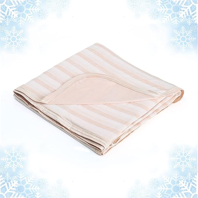 Ailemei Direct Cooling Blanket for Hot Sleepers, Double Sided Cold Effect,Queen Size Lightweight Breathable Summer Large Big Blankets for Bed, Transfer Heat to Keep Body Cool Night Sweats, 90"x90"