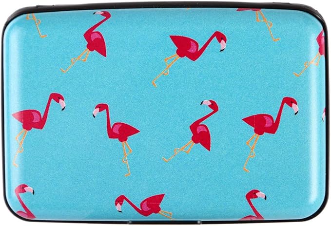 Credit Card Holder Small RFID Blocking Wallet Business Metal Slim Mini Aluminum Hard Case for Women Men