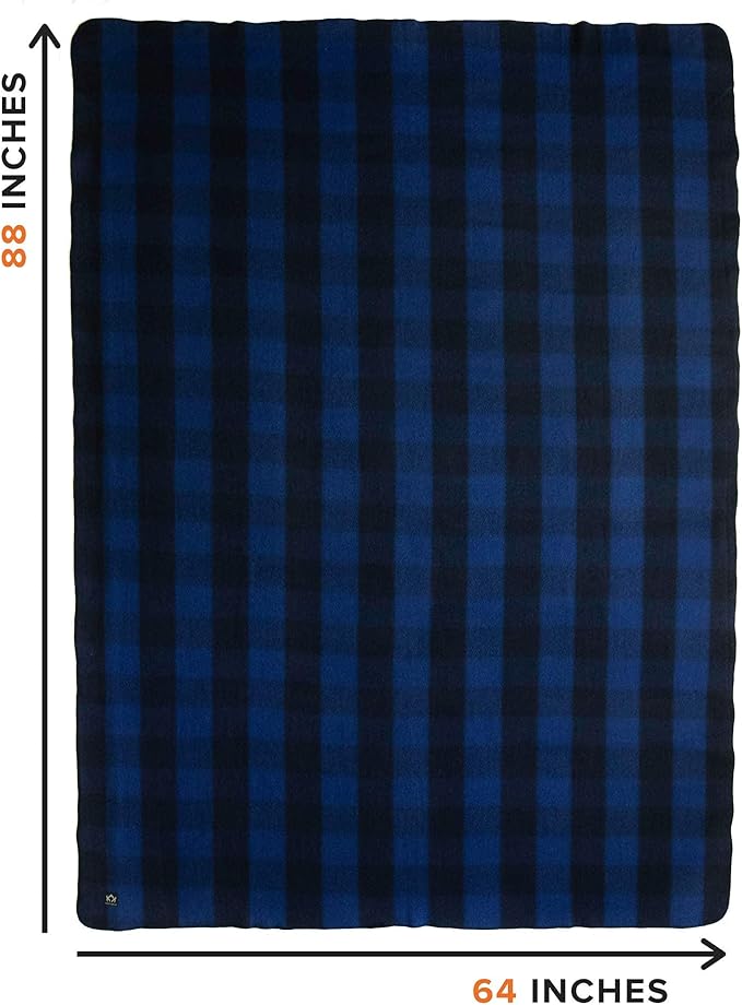 Arcturus Military Wool Blanket - Warm, Thick, Washable - Great for Outdoors, Camping, Stadium Blanket, Picnics, Travel - Car & Bushcraft Survival Kits