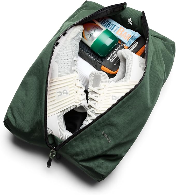 Bellroy Lite Packing Caddy 10L (Travel Organizer Packing Cube, Zip-up Storage Solution for Travel Near or far) - Spruce